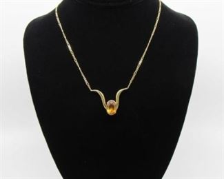 Stone: Sunset Tourmaline
Type: 14K Gold Necklace
Metal: 14K Gold
Located in: Chattanooga, TN
**Sold as is Where is**
    