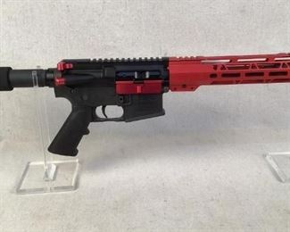 Serial - LW4-04665
Mfg - New Frontier
Model - LW4 AR-15 Pistol
Caliber - 5.56 NATO
Barrel - 10.5"
Type - Pistol
Located in Chattanooga, TN
Condition - 1 - New
This New Frontier LW4 AR Pistol is ideal for those in need of a truck gun, or a smaller AR-15 for self defense purposes. This pistol features a 10.5" barrel with a full length red MLOK handguard and other red accessories making this pistol stylish, yet durable.
***THIS PISTOL COMES WITH NO MAGAZINE***
