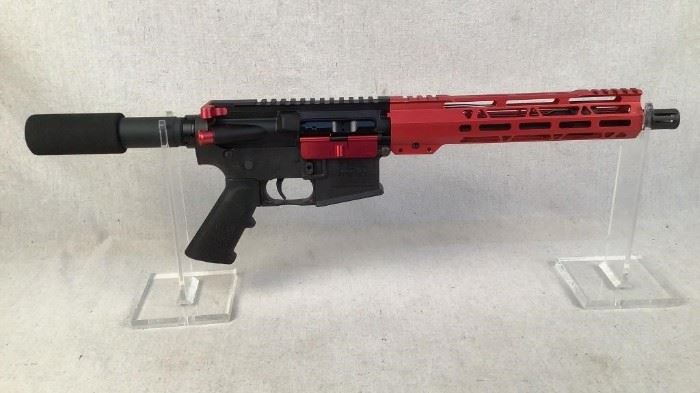 Serial - LW4-04665
Mfg - New Frontier
Model - LW4 AR-15 Pistol
Caliber - 5.56 NATO
Barrel - 10.5"
Type - Pistol
Located in Chattanooga, TN
Condition - 1 - New
This New Frontier LW4 AR Pistol is ideal for those in need of a truck gun, or a smaller AR-15 for self defense purposes. This pistol features a 10.5" barrel with a full length red MLOK handguard and other red accessories making this pistol stylish, yet durable.
***THIS PISTOL COMES WITH NO MAGAZINE***
