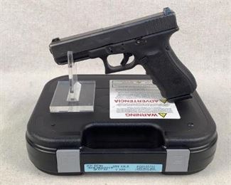 Serial - BFXY159
Mfg - Glock
Model - 31 Gen 4
Caliber - 357 Sig
Barrel - 4.49"
Capacity - 15
Magazines - 3
Qty - 1
Type - Pistol
Located in Chattanooga, TN
Condition - 3 - Light Wear
The GLOCK 31 Gen4, in 357 SIG, is the optimal solution for those seeking high muzzle velocity and superior precision in a reliable, yet lightweight, pistol with large magazine capacity. The Modular back strap system makes it possible to instantly customize its grip to accommodate any hand size. The reversible magazine catch makes it ideal for left and right-handed shooters.
