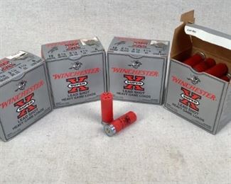 Mfg - (4 times the bid)12 GA
Model - Winchester Heavy Game
Caliber - Loads
Located in Chattanooga, TN
Condition - 1 - New
This is a 4 times the bid lot of Winchester Heavy Game Loads (12 GA 2 3/4" 1 1/8 Oz 6 Shot shotshells. These boxes contain 25 shotshells each.