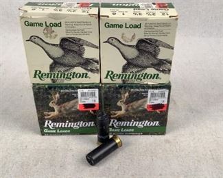Mfg - (4 times the bid)12 GA
Model - Remington Game Loads
Located in Chattanooga, TN
Condition - 1 - New
This is a 4 times the bid lot of Remington Game Loads (12 GA 2 3/4" 1 Oz 6 Shot shotshells. These boxes contain 25 shotshells each.
    