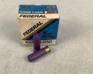 Mfg - Federal Game Load
Model - 16 Gauge 8 Shot 2 3/4"
Located in Chattanooga, TN
Condition - 1 - New
This is a 23 count box of Federal Game Loads, 16 Gauge 2 3/4" 1 Oz 8 Shot.