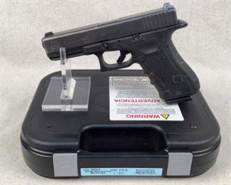 Serial - BFXY186
Mfg - Glock
Model - 31 Gen 4
Caliber - 357 Sig
Barrel - 4.49"
Capacity - 15
Magazines - 3
Qty - 1
Type - Pistol
Located in Chattanooga, TN
Condition - 3 - Light Wear
The GLOCK 31 Gen4, in 357 SIG, is the optimal solution for those seeking high muzzle velocity and superior precision in a reliable, yet lightweight, pistol with large magazine capacity. The Modular back strap system makes it possible to instantly customize its grip to accommodate any hand size. The reversible magazine catch makes it ideal for left and right-handed shooters.
WHITE COUNTY SHERIFF SERVICE PISTOL