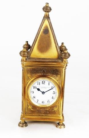 0228 Edward F. Caldwell Co. Desk Clock