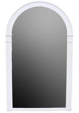 0310 JansenManner White Painted Arched Mirror