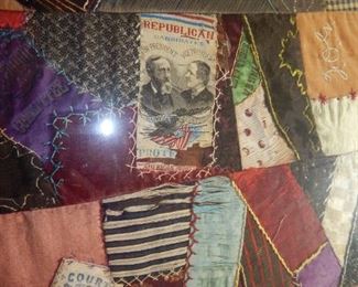 See political ribbons in the quilt
