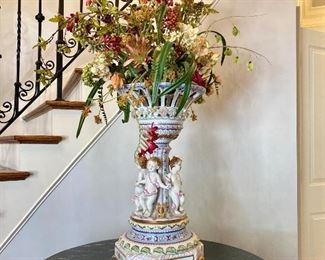 Large 28” Meissen centerpiece (there are two of these at the sale)