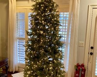 10ft slim Christmas tree from Frontgate 