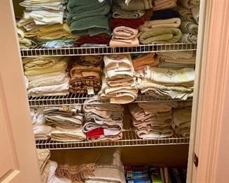 Every closet is packed!