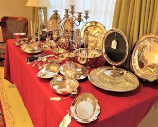 Fabulous array of antique and vintage silver.