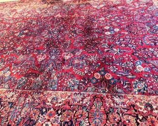 Room Size Antique Persian Carpet.