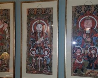 Buddhist prints from a temple in Vietnam 