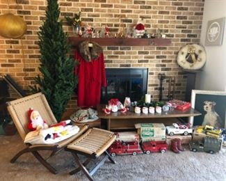 vintage Christmas decor