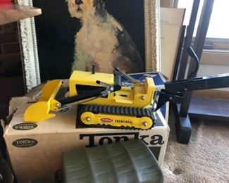 Vintage Tonka #534 Trencher with box