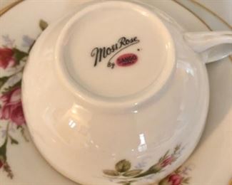 Moss Ross China set of 12 plus settings and serving pieces