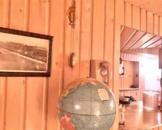 1960s hanging globe