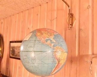 1960s hanging globe