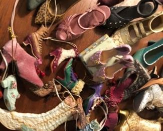 Miniature shoe collection