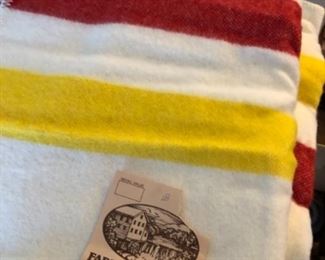 Fairbo Woolen Mills blanket