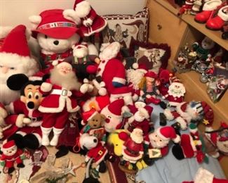 Xmas decor and Santa decorations