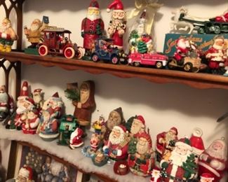 Santa collection, Christmas decorations
