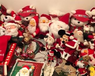 Santa collection, Christmas decorations