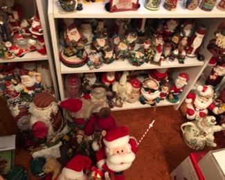 Santa collection, Christmas decorations