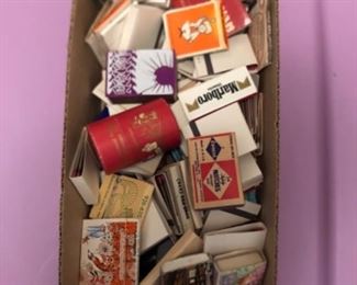 vintage match books