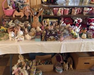 Easter and Valentines day decor