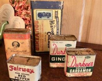 vintage tins