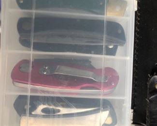 pocket knives (dozens available)
