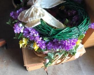 wreaths and decor