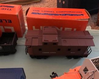 Lionel train set, Caboose