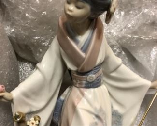 Lladro Japanese figurine