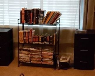 CDs, DVDs, Vintage Books, Adjustable Bed 