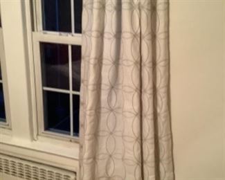 Curtains and rods