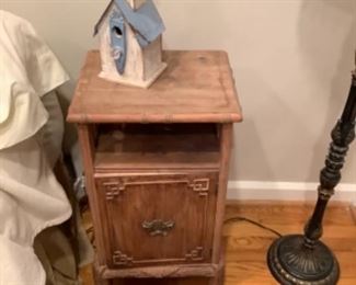 Chinoiserie end table . 1 of 2