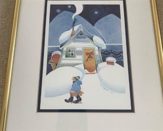 Rie Munoz 90' Framed Print 