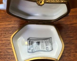 Limoges French Trinket Box 