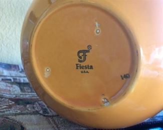 genuine Fiesta ware 