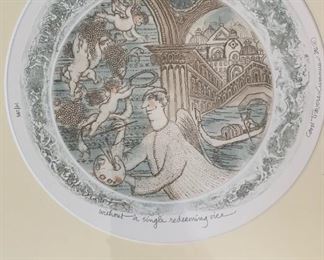 "Without  a Single Redeeming Vice" by Carol Travers Lummus Limited Framed Print 