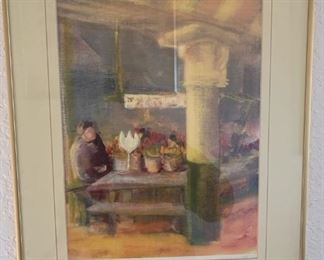 Tim Robinson signed and framed print 