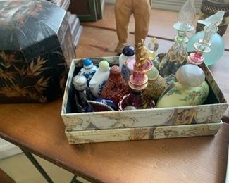 vintage perfume bottles 