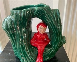 Vintage Ries Japan ceramic pixies 