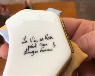 Limoges French Trinket Box 