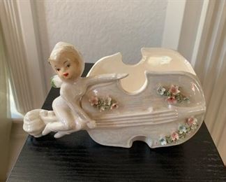 Vintage Ries Japan ceramic pixies 
