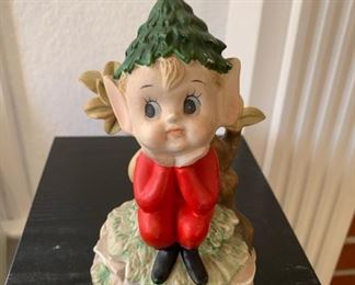 Vintage Ries Japan ceramic pixies 