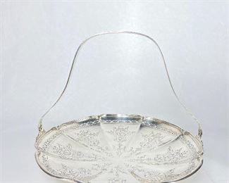 Sterling Silver Bridal Fruit Basket