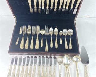 S. Kirk & Son Repousse Sterling Silver Set